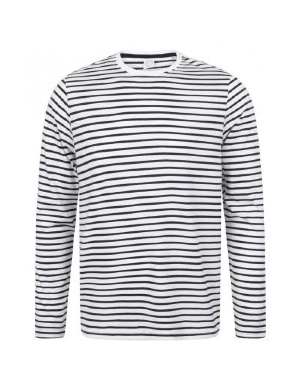 SFM204 SF Men Gestreiftes Unisex-T-Shirt mit langen Ärmeln