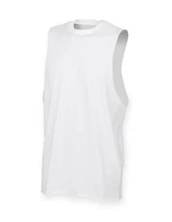 SFM232 SF Men Ärmelloses Herren T-Shirt mit hohem Kragen