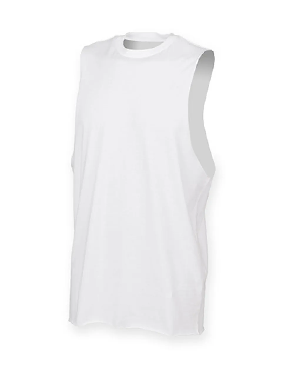 SFM232 SF Men Ärmelloses Herren T-Shirt mit hohem Kragen