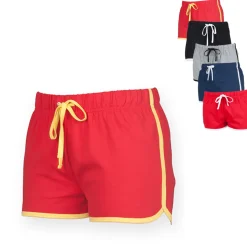 SF69 SF Women Damen Sporthose kurze im Retro-Stil