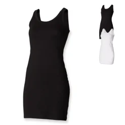 SF104 SF Women Damen Strech-Top lang geschnitten