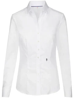 SN080613 Seidensticker Damen Bluse langarm körpernahe Passform