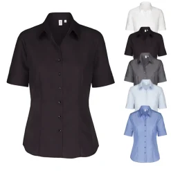 SN080605 Seidensticker Damen Bluse kurzarm moderne Passform