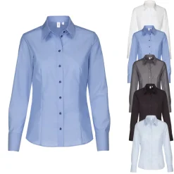 SN080604 Seidensticker Damen Bluse langarm moderne Passform