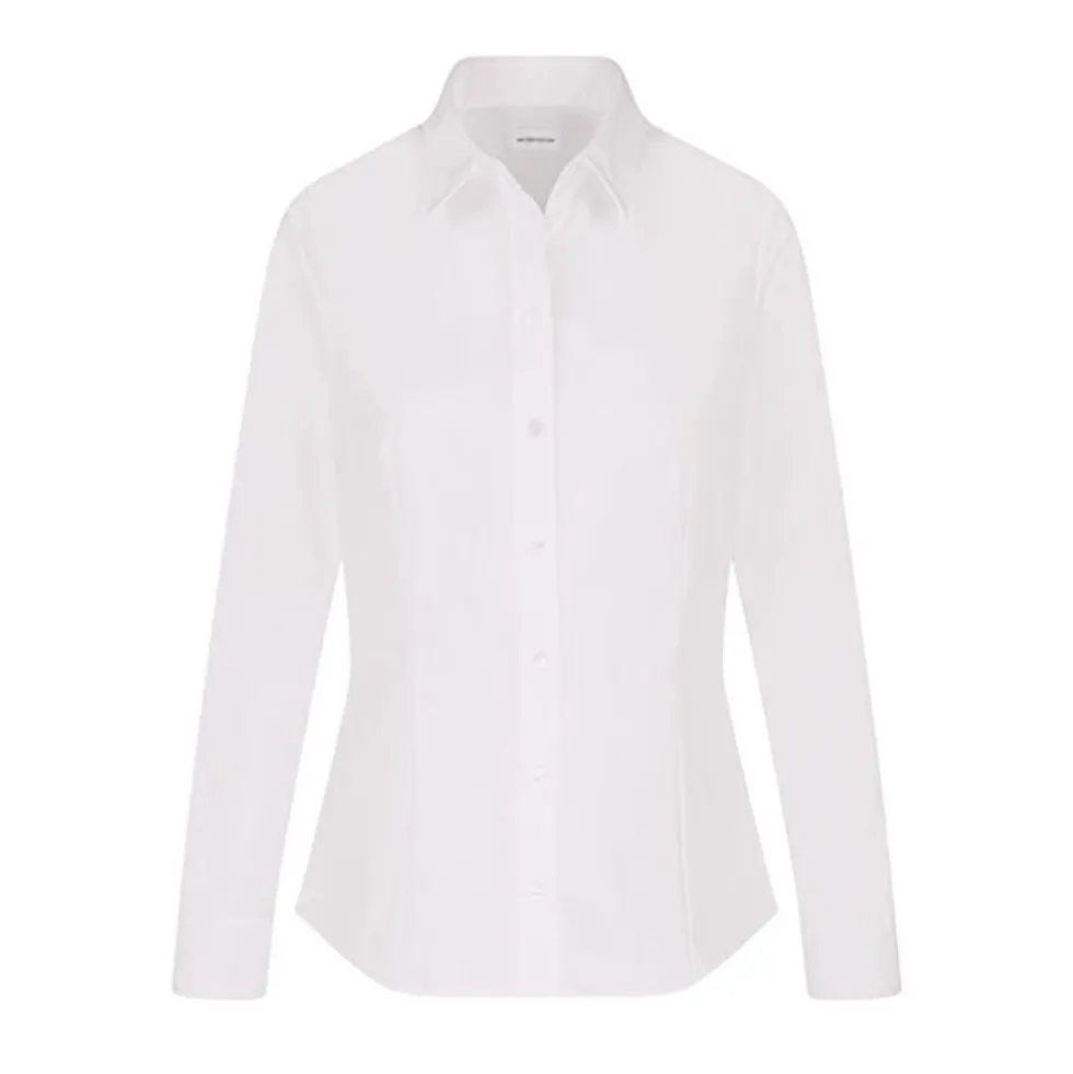 SN080660 Seidensticker Damen Bluse klassisch Oxford langarm