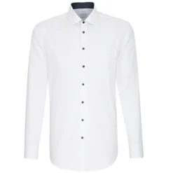 SN193690 Seidensticker Herren Hemd Poplin langarm reguläre Passform
