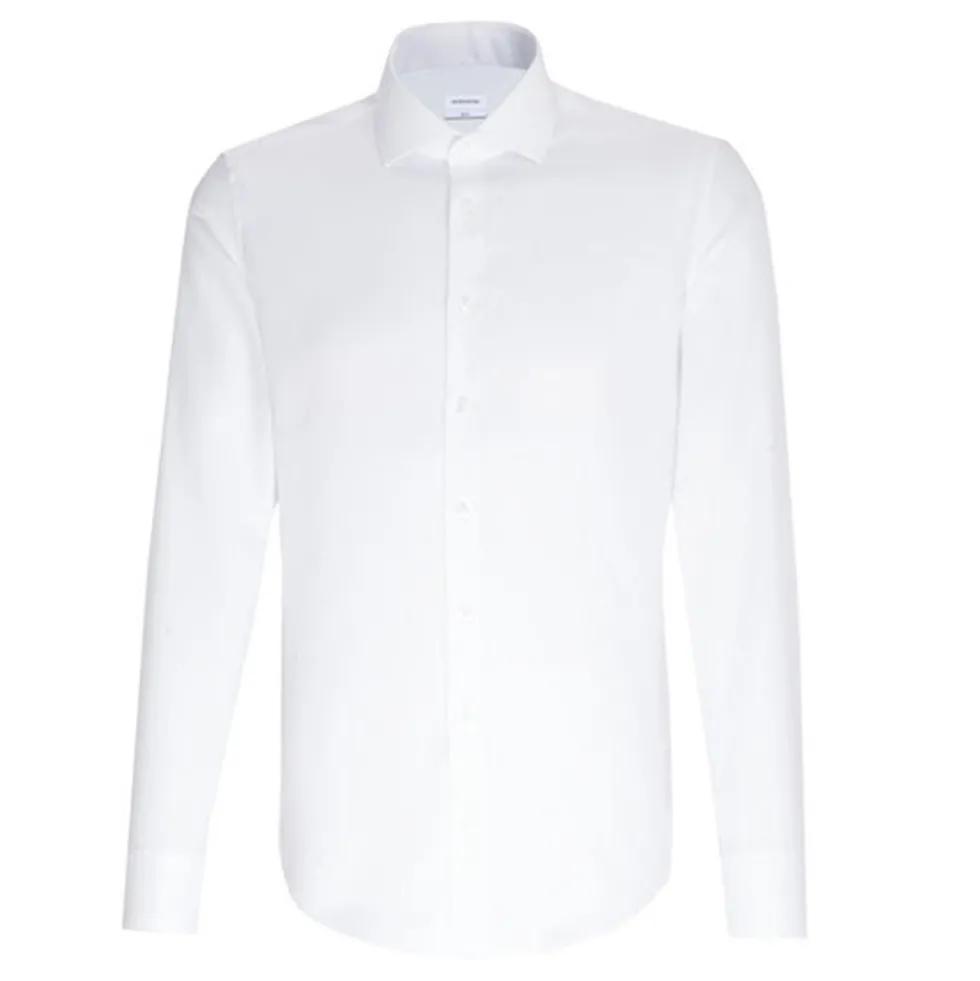 SN293677 Seidensticker Herren Hemd Oxford taillierte Passform langarm