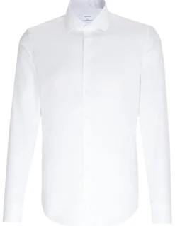 SN293677 Seidensticker Herren Hemd Oxford taillierte Passform langarm