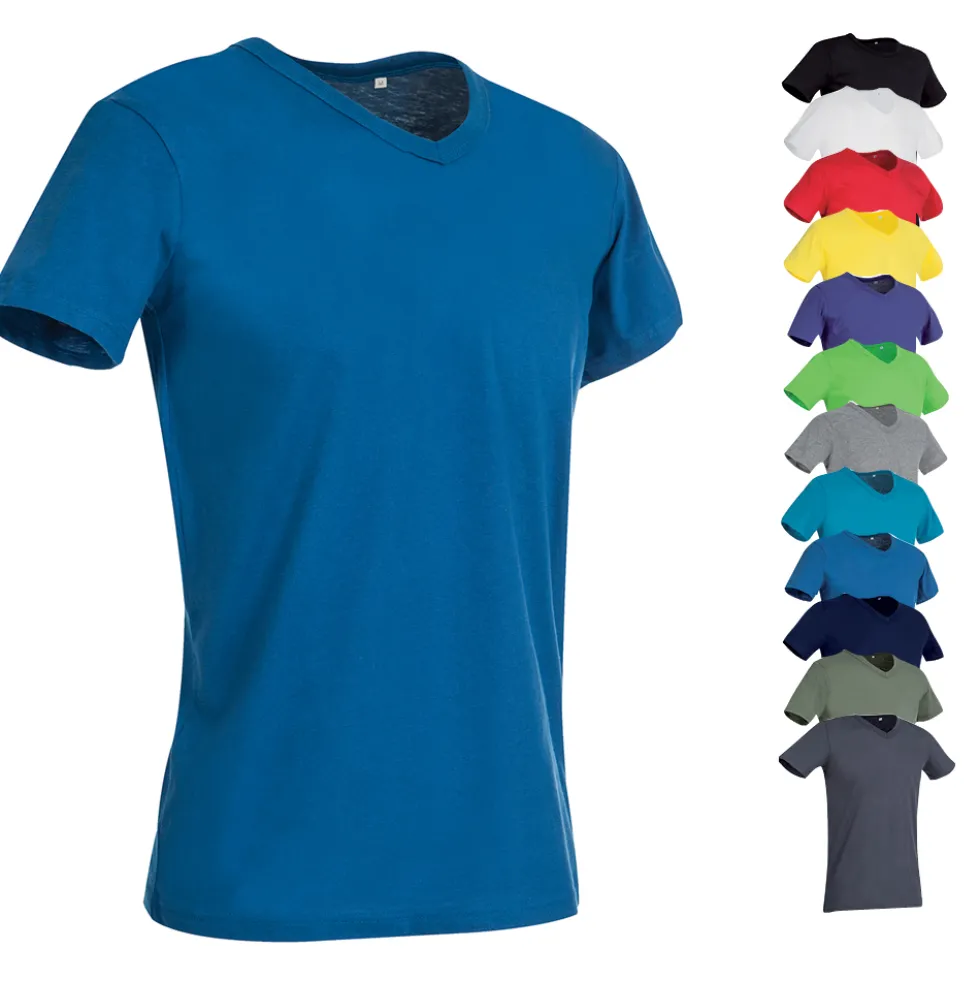 S9010 Stedman® BEN V-Ausschnitt T-Shirt kurzarm Herren
