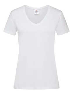 S279 Stedman® Komfort T-Shirt V-Ausschnitt kurzarm Damen