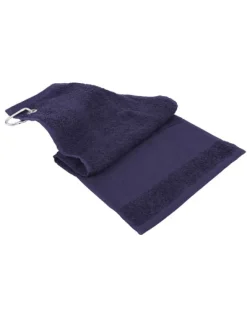 TC033 Towel City Golfhandtuch mit 10 cm Fischgrätrand für einfache Dekoration