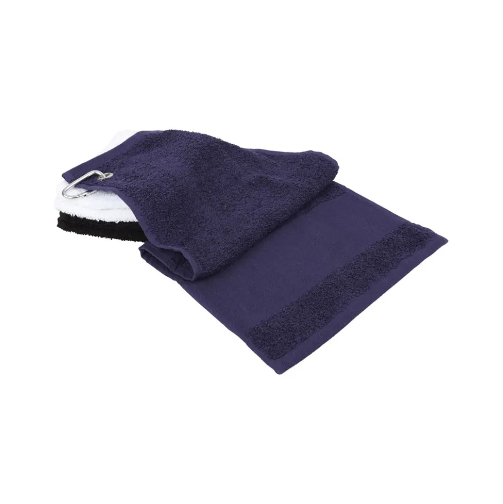 TC033 Towel City Golfhandtuch mit 10 cm Fischgrätrand für einfache Dekoration