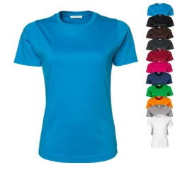 TJ580N Tee Jays Damen T-Shirt aus Interlock-Material