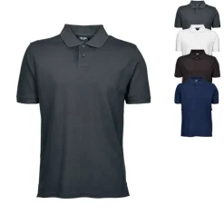 TJ1400N Tee Jays Herren schweres Polo Piqué kurzarm