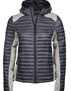 TJ9611 Tee Jays Damen ASPEN Steppjacke mit Kapuze