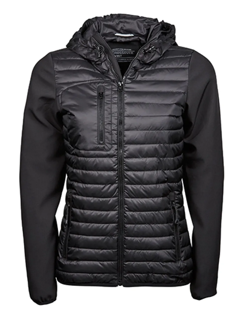 TJ9629 Tee Jays Damen CROSSOVER Jacke mit Kapuze