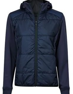 TJ9113 Tee Jays Damen Hybrid-Stretch Kapuzenjacke