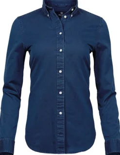 TJ4003 Tee Jays Damen lässige Twill Bluse