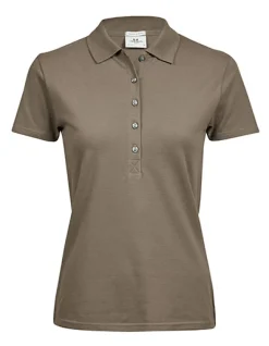 TJ145 Tee Jays Damen Luxus dehnbares Polo