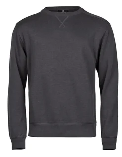 TJ5504 Tee Jays gerippter Interlock Rundhals Sweatshirt