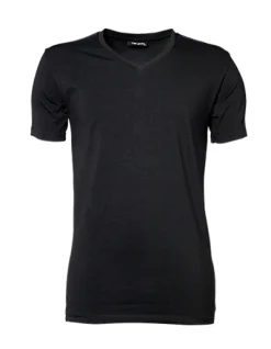 TJ401 Tee Jays Herren dehnbares T-Shirt V-Ausschnitt