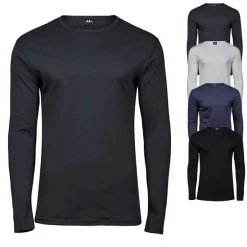 TJ530 Tee Jays Herren langarm T-Shirt aus Interlock-Material