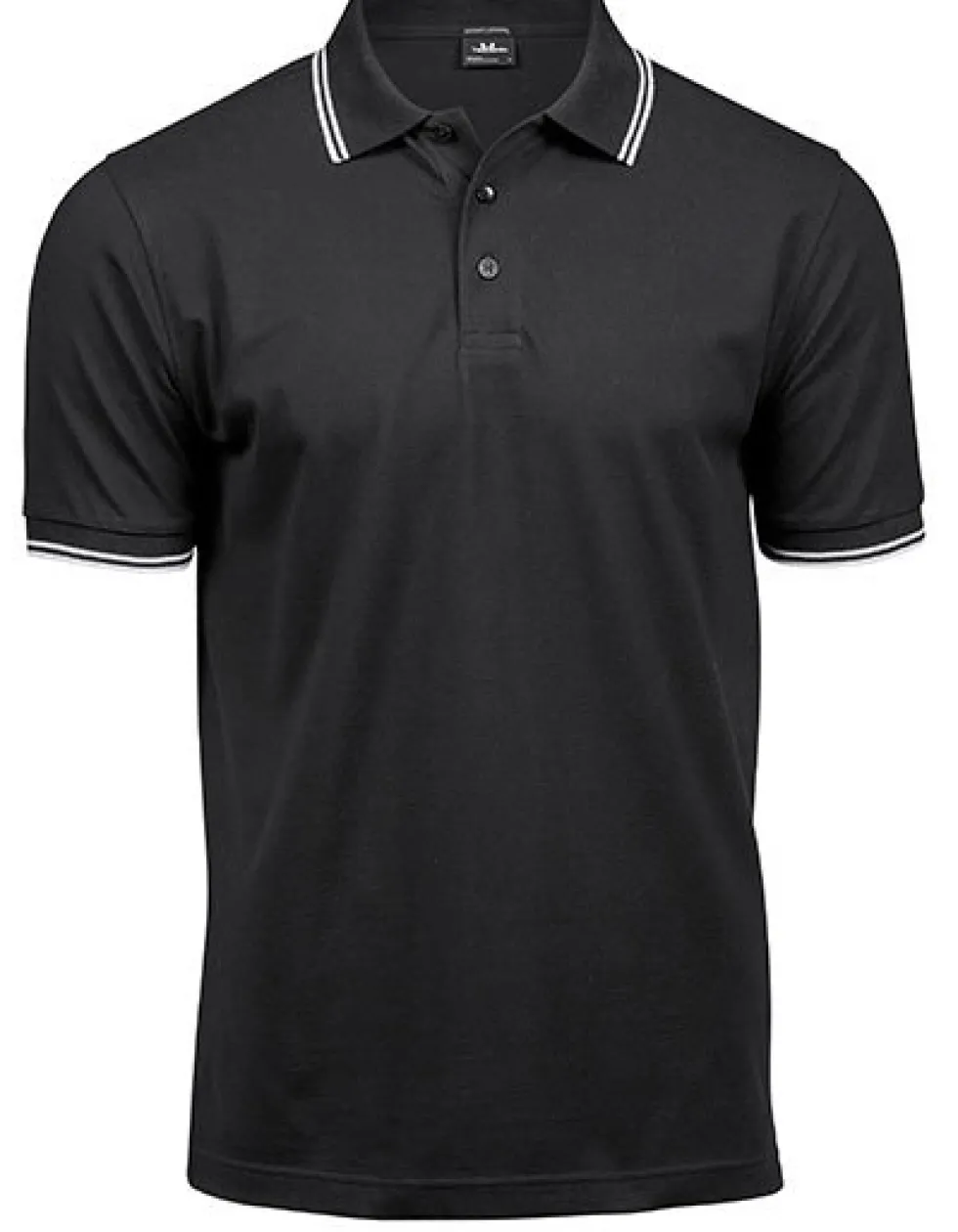 TJ1407 Tee Jays Luxus dehnbares Polo mit Streifen