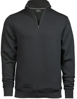 TJ5438 Tee Jays Sweatshirt mit halbem Reißverschluss