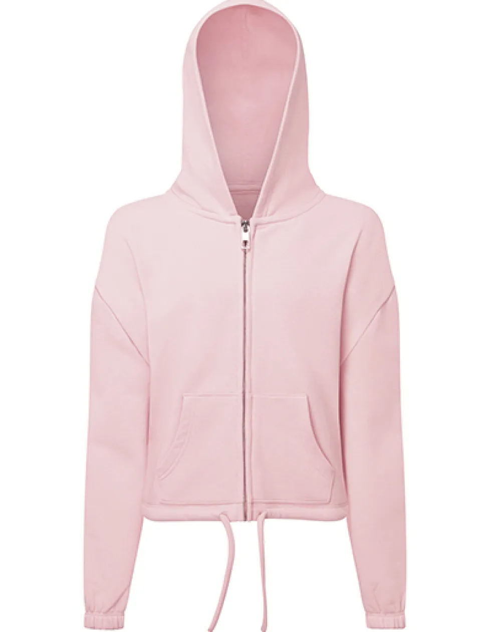 TR61B TriDri Kinder kurze Kapuzen Sweatjacke in Übergröße