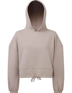 TR085 TriDri Damen kurzes Kapuzen Sweatshirt in Übergröße