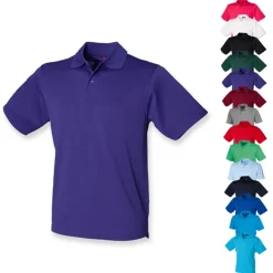 W475 Henbury Herren Coolplus® feuchtigkeitsregulierendes Poloshirt
