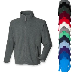 W850 Henbury Herren Microfleece-Jacke