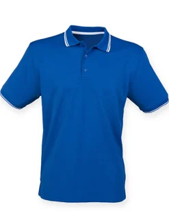 W482 Henbury Men’s Coolplus® Kurzarm-Poloshirt für Herren