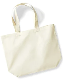 WM125 Westford Mill Baumwolltasche Einkaufstasche mit großer Kapazität