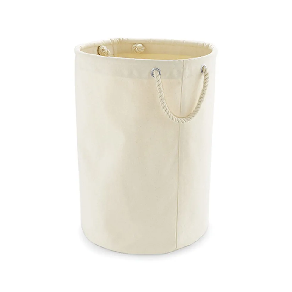WM580 Westford Mill Baumwolltasche mit Seil-Tragegriffen