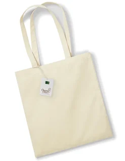 WM801 Westford Mill Einkaufstasche aus Bio-Baumwolle