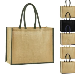 WM470 Westford Mill gestärkte Jute Tasche klassisch