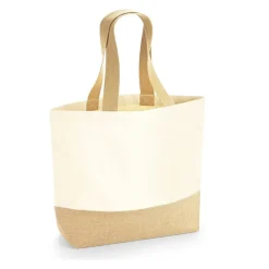 WM451 Westford Mill Jutetasche Einkaufstasche