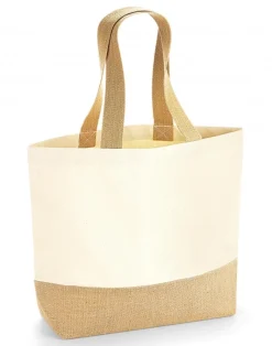 WM451 Westford Mill Jutetasche Einkaufstasche