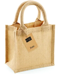 WM411 Westford Mill Jutetasche Einkaufstasche