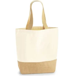 WM450 Westford Mill Jutetasche Einkaufstasche