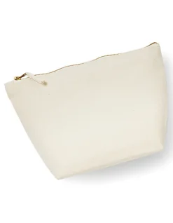 WM540 Westford Mill Kulturtasche mit Metall-Reißverschluss