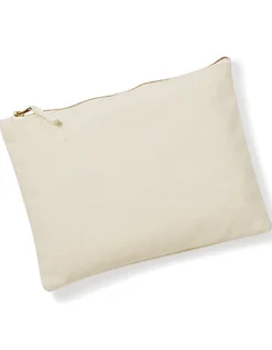 WM530 Westford Mill Kulturtasche mit Metall-Reißverschluss