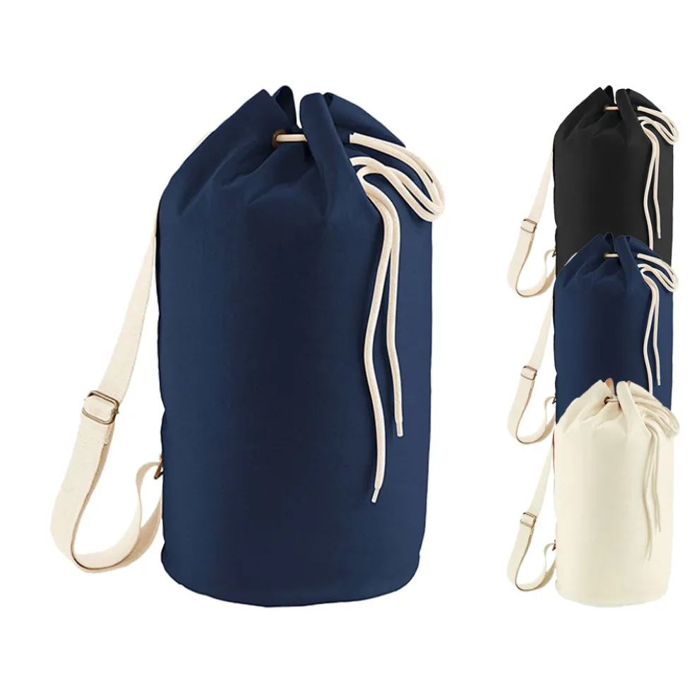 WM812 Westford Mill Seesack Sportbeutel aus Bio-Baumwolle