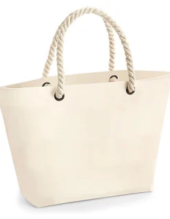 WM680 Westford Mill Strandtasche mit Streifen