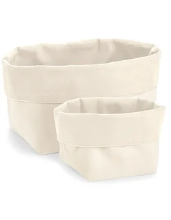 WM572 Westford Mill Wendbarer Canvas-Organizer-Box