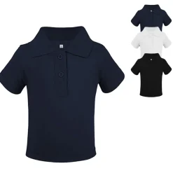 X13003 Link Kids Wear Baby Polo Kurzarm Teddy 01