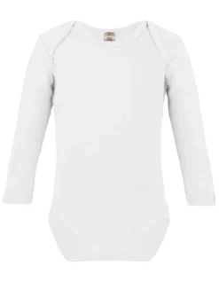 X805 Link Kids Wear Langarm-Baby-Body mit drei Qualitäts-Druckknöpfen