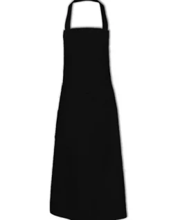 X1003 Link Kitchen Wear Latzschürzen mit Brust- und Hüfttasche