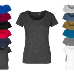 XO1545 X.O by Promodoro Damen T-Shirt Kurzarm